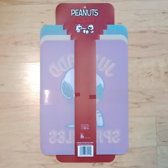 Large Peanuts Snoopy Charlie Brown Flexible Cutting Chopping Boards 4 pack - Picture 9 of 11